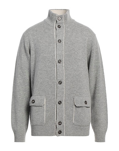 KANGRA Cardigan Grey 70% Wool, 30% Cashmere