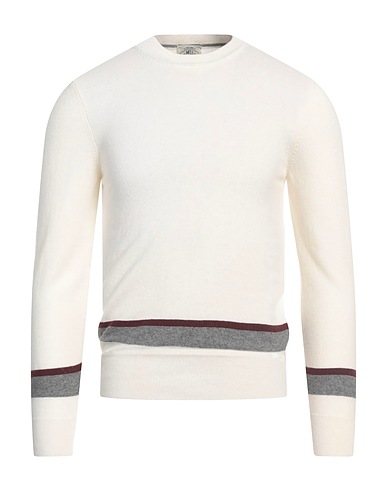 MQJ Jumper Ivory 35% Polyamide, 30% Wool, 30% Viscose, 5% Cashmere
