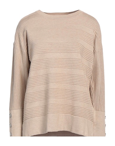 CALVIN KLEIN Pullover Beige 80% Viscosa, 20% Nylon
