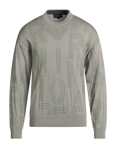 EMPORIO ARMANI Sweater Khaki 50% Acrylic, 50% Virgin Wool