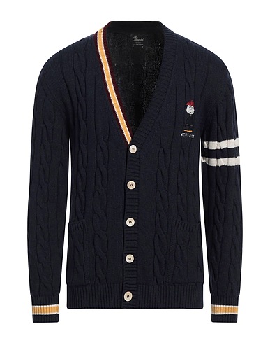 PEANUTS by SCHULZ Cardigan Midnight blue 40% Wool, 30% Viscose, 20% Polyamide, 10% Cashmere