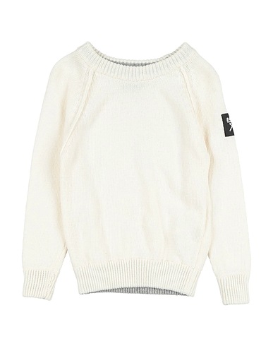 BERNA Sweater Ivory 40% Organic cotton, 30% Viscose, 20% Polyamide, 10% Cashmere