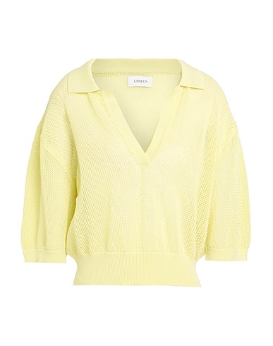 LANEUS Jumper Yellow 100% Cotton
