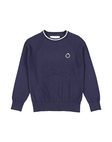 TRUSSARDI JUNIOR Pullover Blu navy 100% Cotone