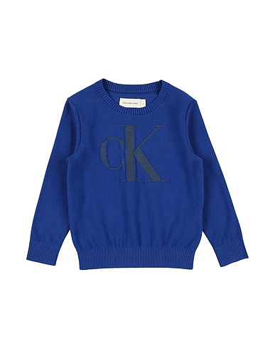CALVIN KLEIN JEANS Jumper Blue 100% Cotton