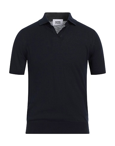 ALPHA STUDIO Jumper Midnight blue 100% Cotton