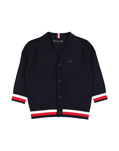 TOMMY HILFIGER Cardigan Midnight blue 100% Cotton