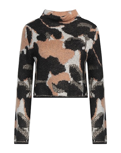 PENNYBLACK Polo neck Camel 29% Polyester, 24% Polyamide, 20% Wool, 17% Synthetic fibers, 10% Mohair wool
