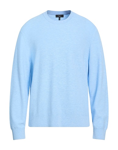 THEORY Jumper Sky blue 60% Viscose, 37% Polyester, 3% Other Fibres