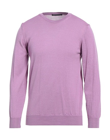 DANIELE ALESSANDRINI Sweater Mauve 100% Wool