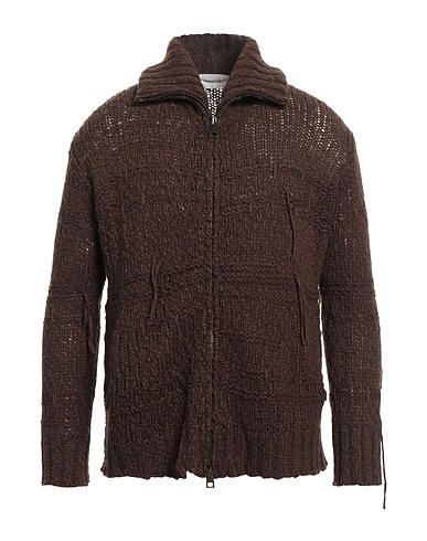 ATOMOFACTORY Cardigan Brown 78% Virgin Wool, 22% Polyamide
