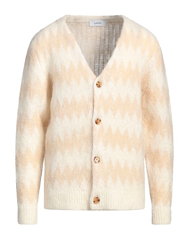 LARDINI Cardigan Panna 81% Lana mohair, 17% Poliestere, 2% Elastan