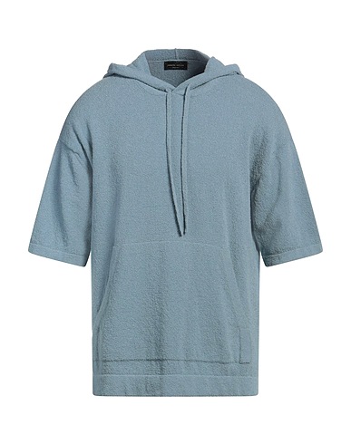 ROBERTO COLLINA Sweater Slate blue 100% Cotton