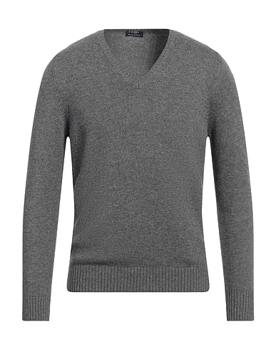 BARBA Napoli Jumper Lead 80% Virgin Wool, 10% Viscose, 10% Cashmere