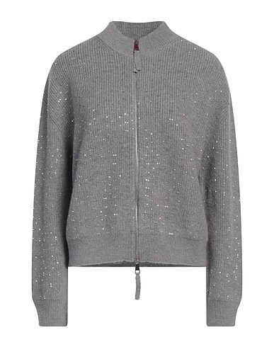 SEVENTY VENEZIA Cardigan Grey 77% Wool, 12% Polyamide, 11% Mohair wool