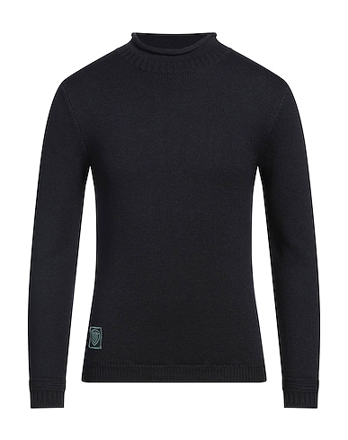 BLAUER. Rollkragenpullover 100% Wolle