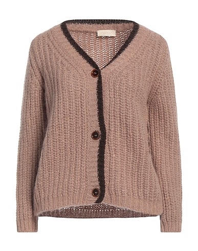 MOMONÍ Cardigan Light brown 35% Mohair wool, 35% Alpaca wool, 30% Polyamide
