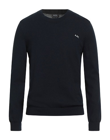 A.P.C. Jumper Navy blue 100% Cotton