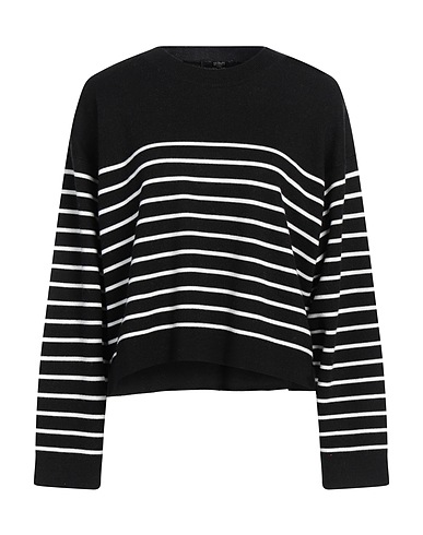 SEVENTY VENEZIA Jumper Black 45% Acrylic, 45% Wool, 9% Polyamide, 1% Elastane