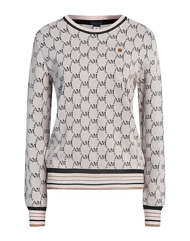 AERONAUTICA MILITARE Jumper Light pink 38% Wool, 37% Acrylic, 17% Viscose, 4% Polyester, 4% Metallized polyamide