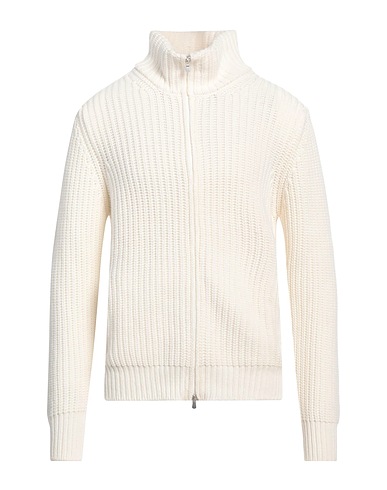 GRAN SASSO Cardigan White 80% Virgin Wool, 10% Viscose, 10% Cashmere