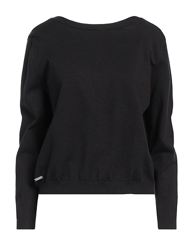 NO SECRETS Sweater Black 50% Viscose, 28% Polyester, 22% Polyamide