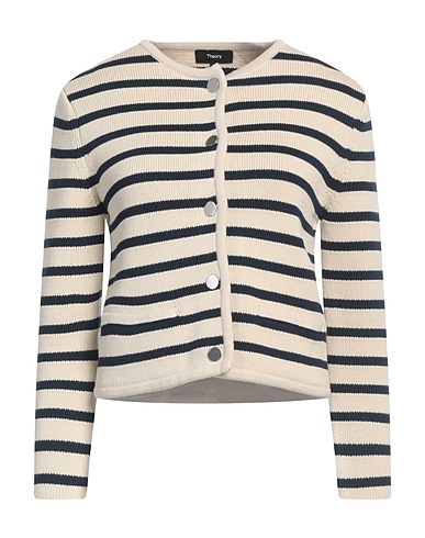 THEORY Cardigan Ivory 100% Cotton