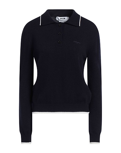 MSGM Jumper Midnight blue 70% Wool, 30% Cashmere