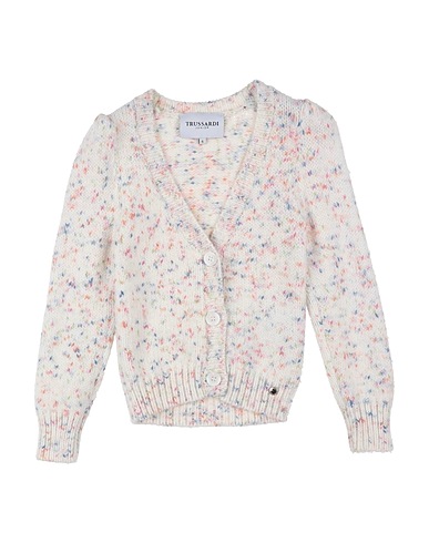 TRUSSARDI JUNIOR Strickjacke Elfenbein 79% Acryl, 13% Nylon, 8% Polyester