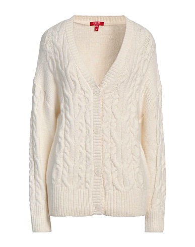 GUESS Cardigan White 48% Polyamide, 45% Acrylic, 7% Wool