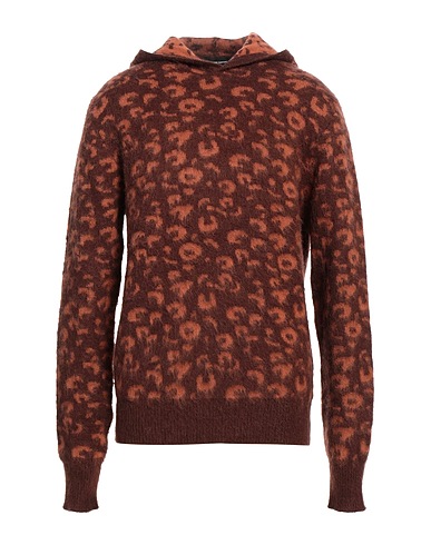 SALVATORE SANTORO Jumper Chocolate brown 40% Acrylic, 40% Polyamide, 20% Alpaca wool