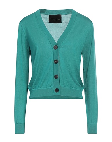 ROBERTO COLLINA Cardigan Emerald green 100% Cotton