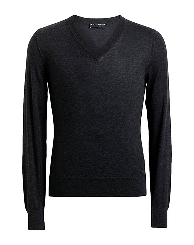 DOLCE&GABBANA Cashmere jumper Charcoal 100% Cashmere