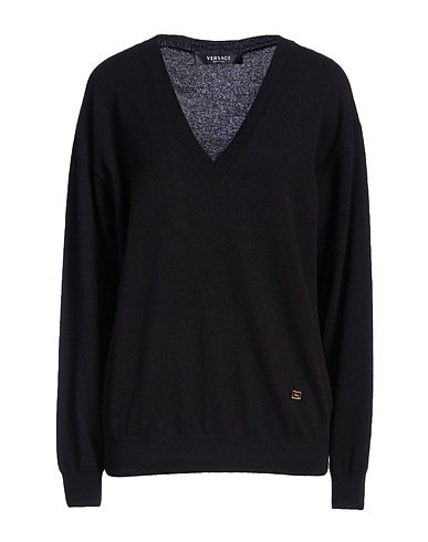 VERSACE Cashmere jumper Black 100% Cashmere