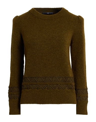 HIGH Sweater USE Military green 30% Nylon, 28% Wool, 20% Alpaca wool, 11% Virgin Wool, 11% Acrylic