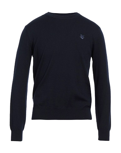 MAISON KITSUNÉ Jumper Midnight blue 100% Wool