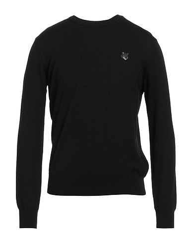 MAISON KITSUNÉ Jumper Black 100% Wool