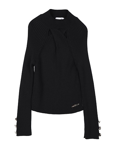 GAëLLE Paris Turtleneck Black 52% Viscose, 26% Polyester, 22% Polyamide