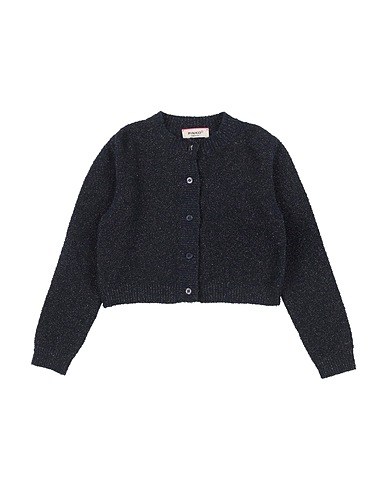 PINKO UP Cardigan Navy blue 68% Cotton, 20% Polyamide, 7% Polyester, 5% Elastane