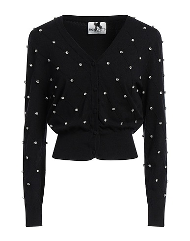 NO SECRETS Cardigan Black 51% Viscose, 29% Polyester, 20% Polyamide