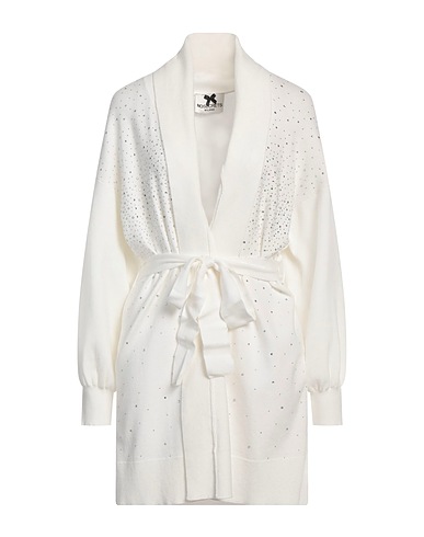NO SECRETS Cardigan White 51% Viscose, 29% Polyester, 20% Polyamide