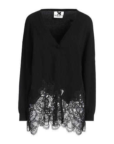 NO SECRETS Cardigan Black 51% Viscose, 29% Polyester, 20% Polyamide