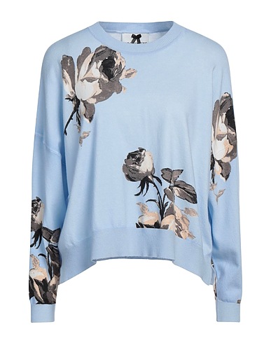 NO SECRETS Jumper Sky blue 51% Viscose, 29% Polyester, 20% Polyamide