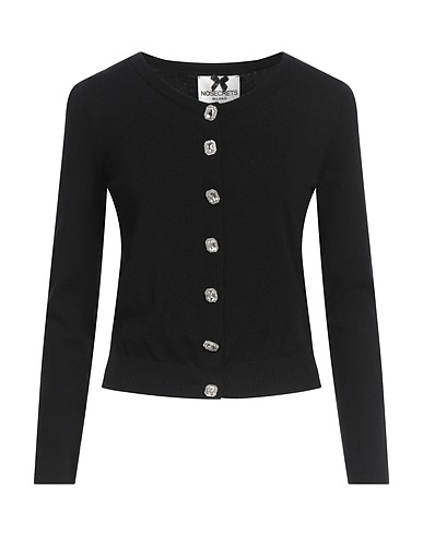 NO SECRETS Cardigan Black 51% Viscose, 29% Polyester, 20% Polyamide