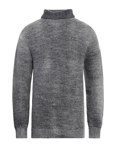 AROVESCIO Polo neck Grey 56% Alpaca wool, 34% Polyamide, 10% Merino Wool