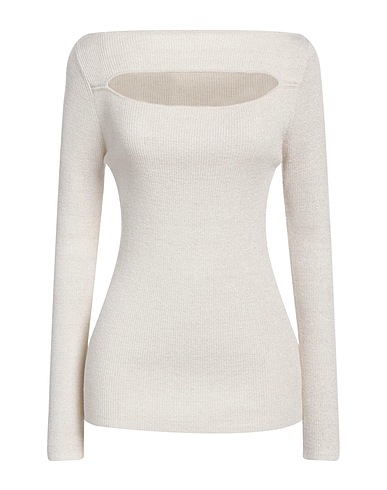 P.A.R.O.S.H. Jumper Cream 73% Wool, 27% Polyester