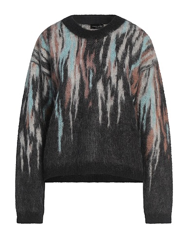 ROBERTO COLLINA Jumper Black 43% Mohair wool, 31% Wool, 26% Polyamide