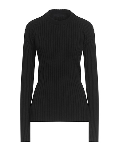 ALAINPAUL Jumper Black 100% Merino Wool