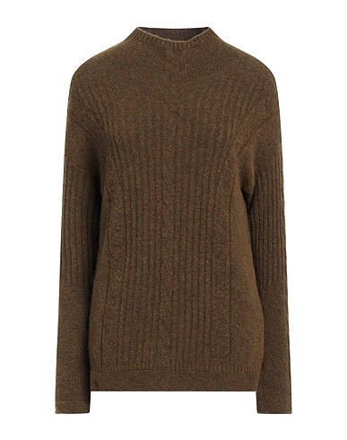 HIGH Turtleneck USE Military green 38% Nylon, 36% Wool, 25% Alpaca wool, 1% Elastane