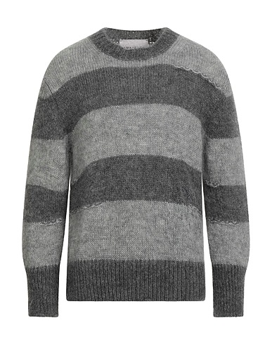 AMARANTO Jumper Grey 50% Mohair wool, 32% Polyamide, 18% Wool